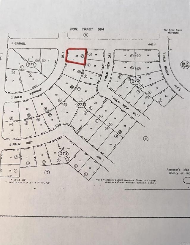 2269 Palm Terrace Drive, Thermal
