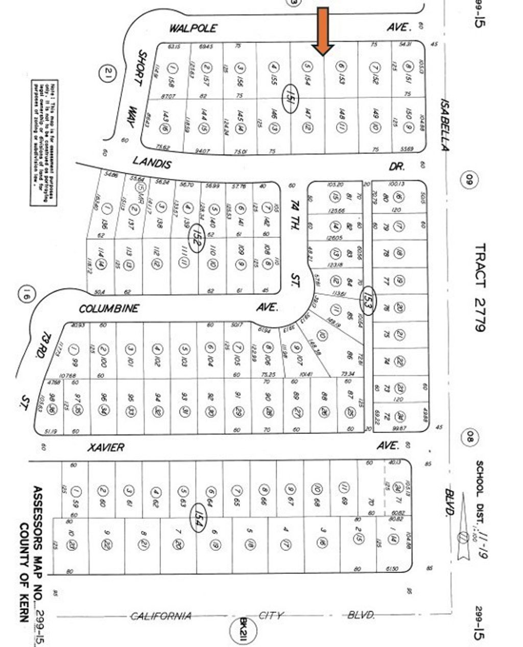 Walpole Avenue, California City