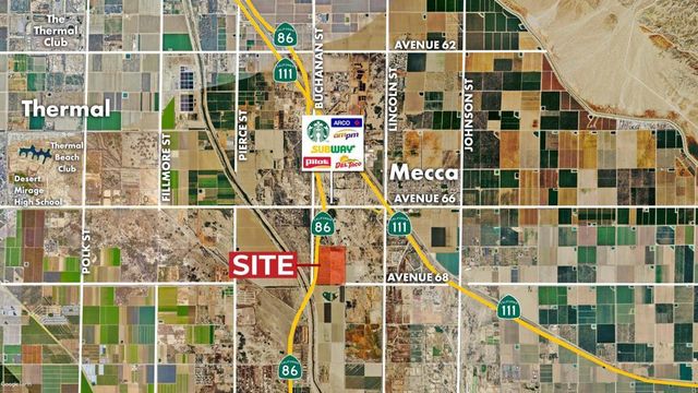Ave 68, Mecca