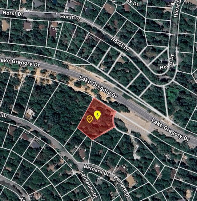 S Outer Lake Gregory, Crestline