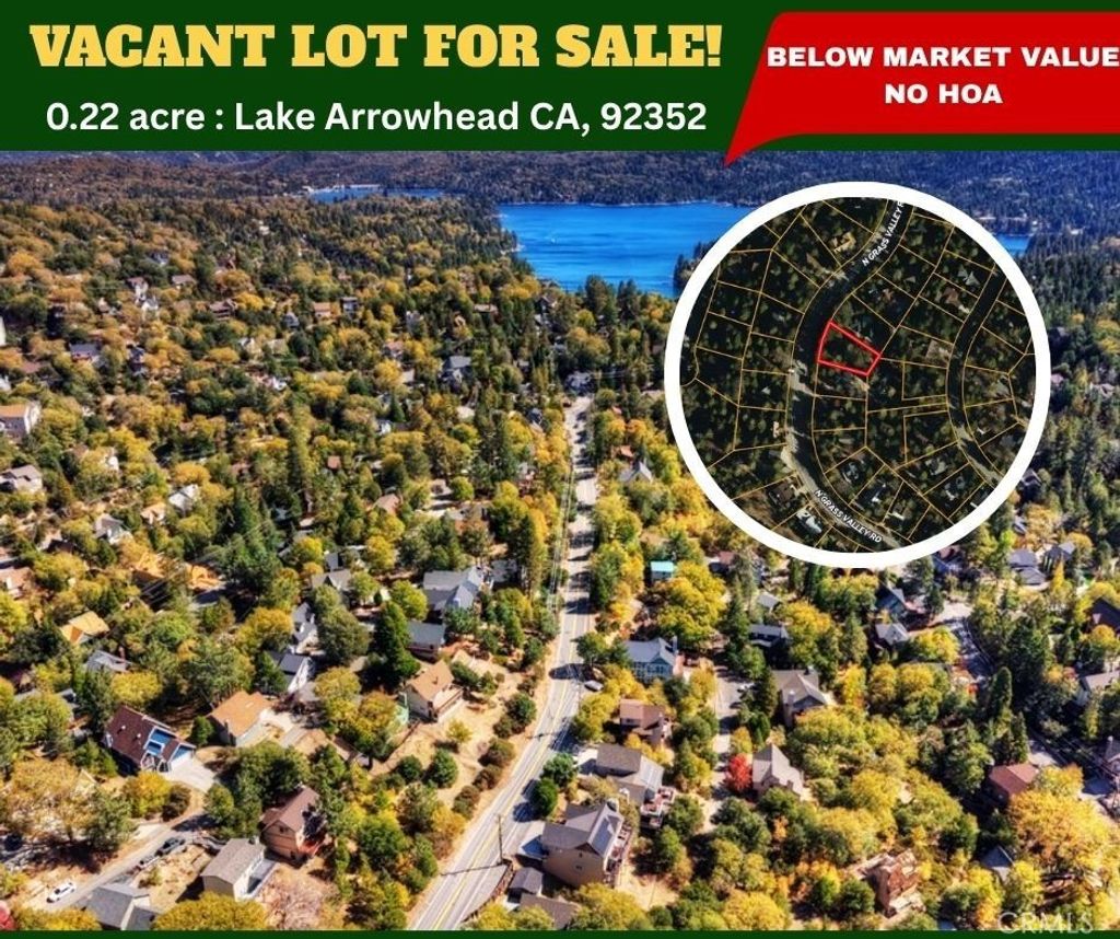 N Grass Valley Rd, Lake Arrowhead