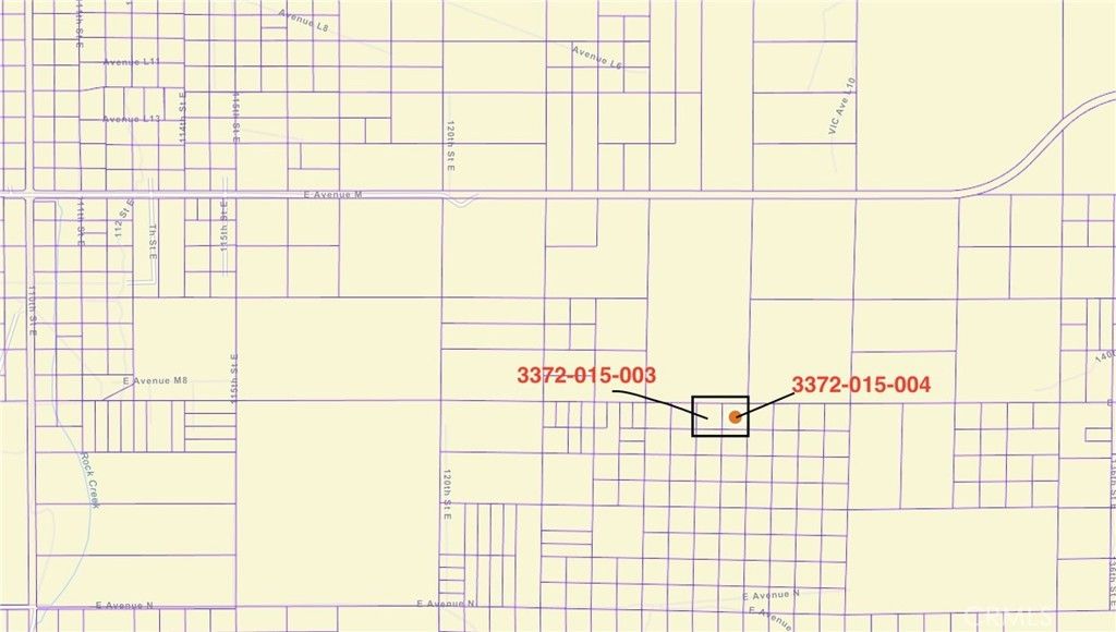 E 125th St E, Palmdale