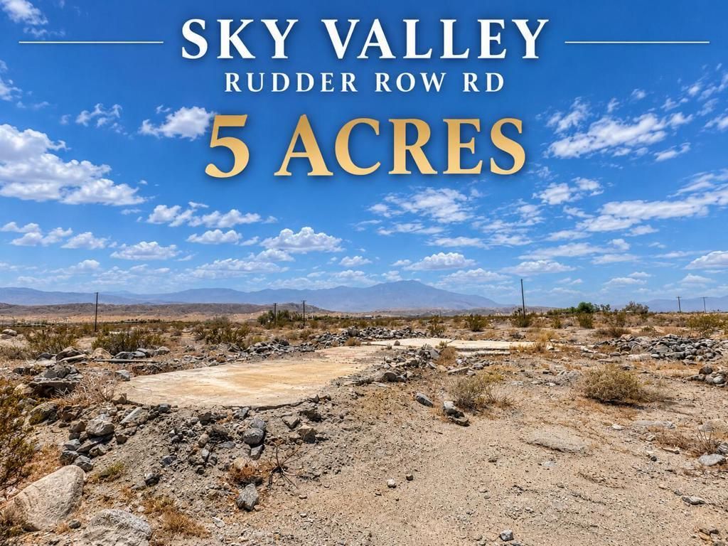 Rudder Row Road, Sky Valley