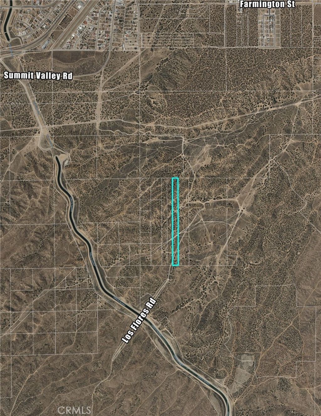 Los Flores Road, Hesperia