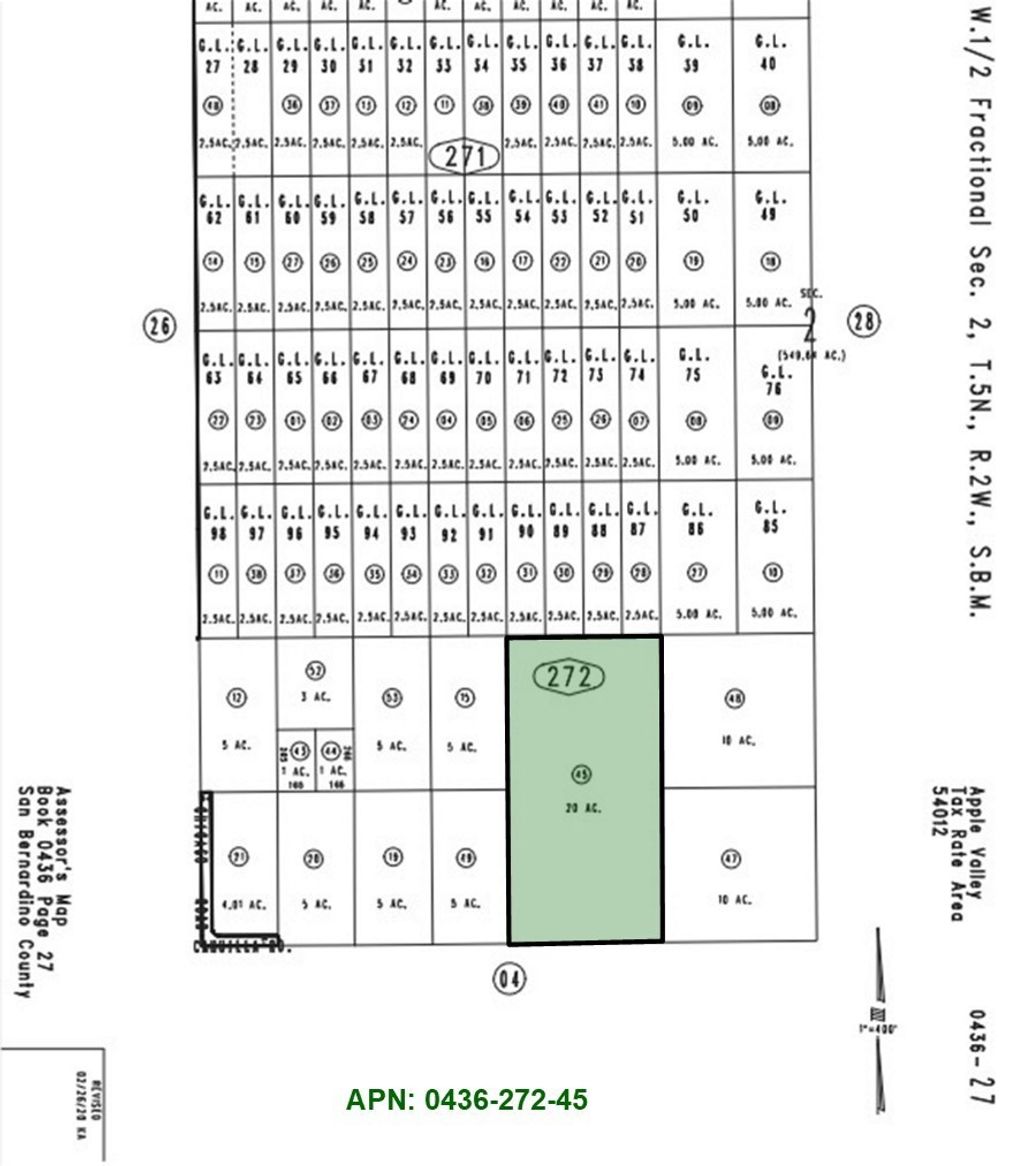 20 Ac Cahuilla Road, Apple Valley