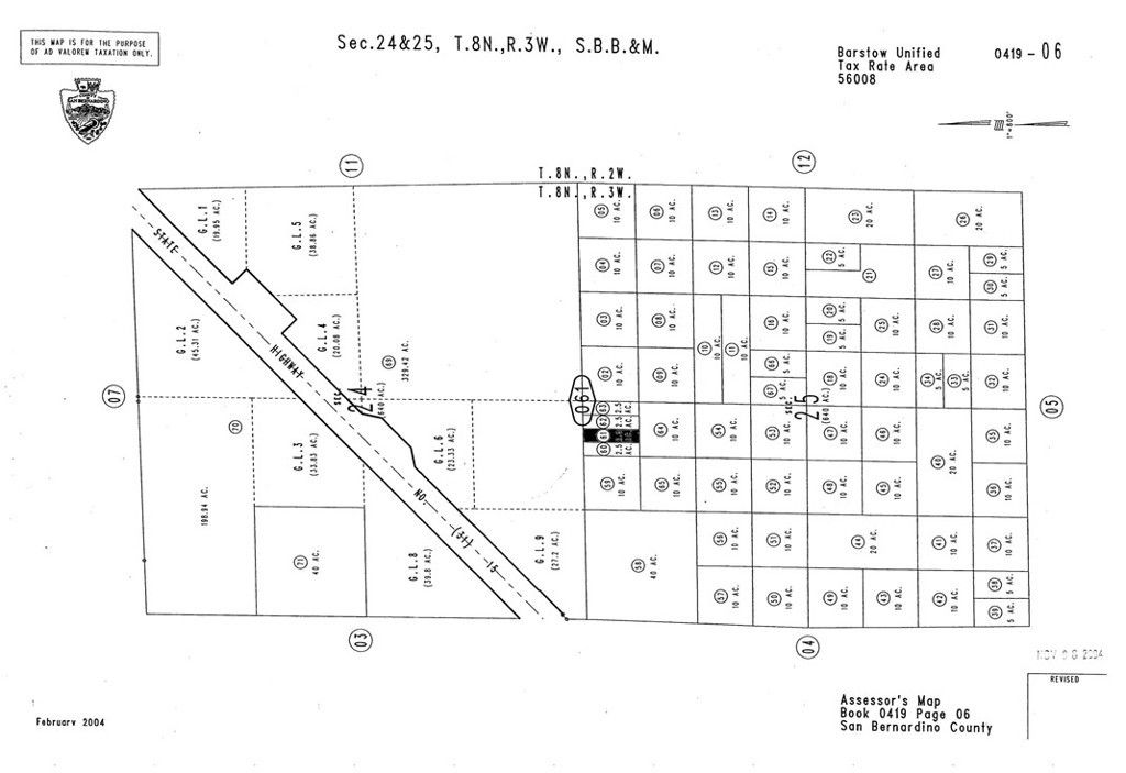 Near Hodge Two Half Acres, Barstow