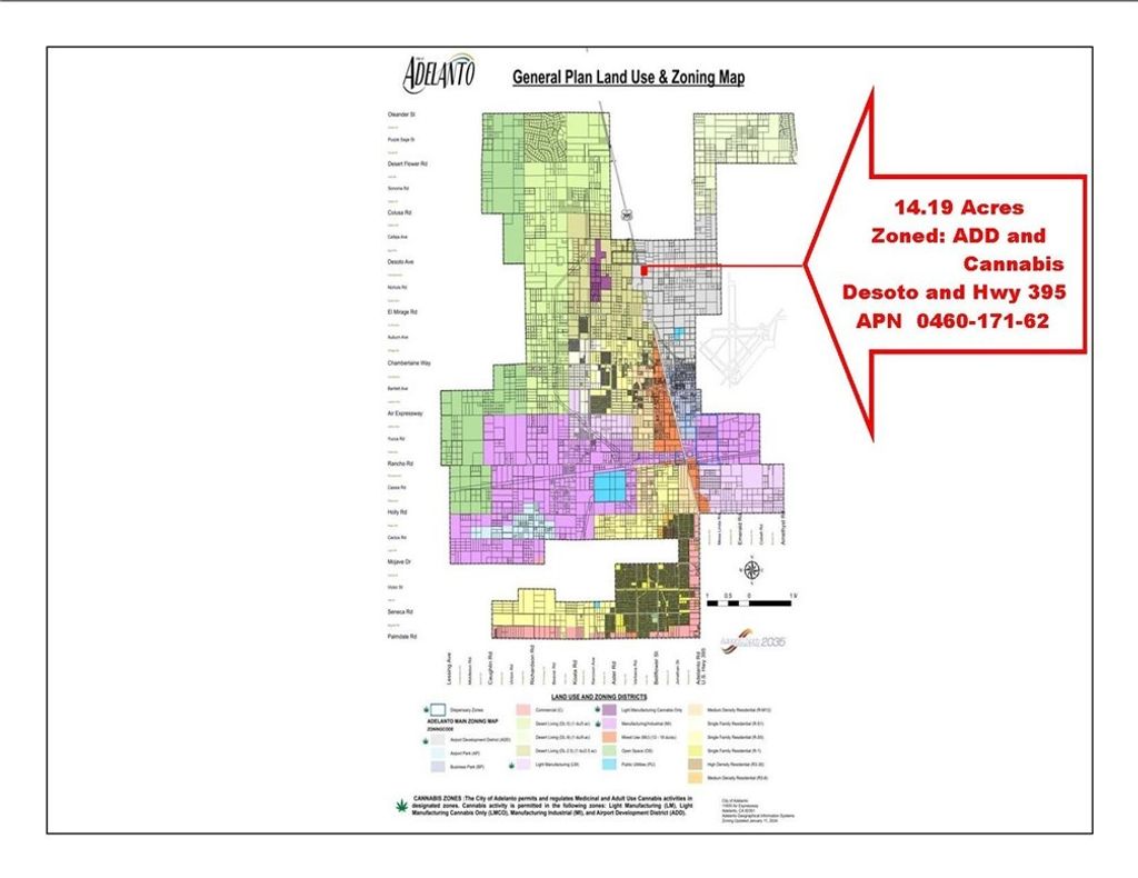 Desoto & Hwy 395 - 14.19ac, Adelanto
