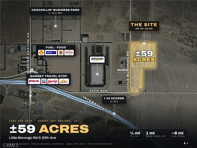 59 Acres Little Morongo/20th, Desert Hot Springs