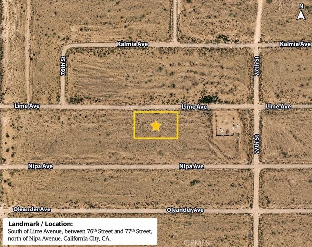 Lime St, California City