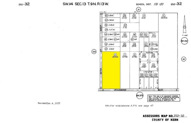 50 St. W On Rosamond Boulevard, Rosamond