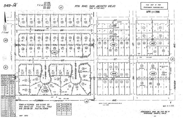 E. Florida Avenue, Hemet