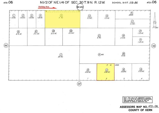 31 Street W South Of Holiday Avenue, Rosamond