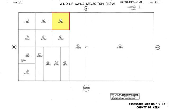 37 Street W South Of Holiday Avenue, Rosamond