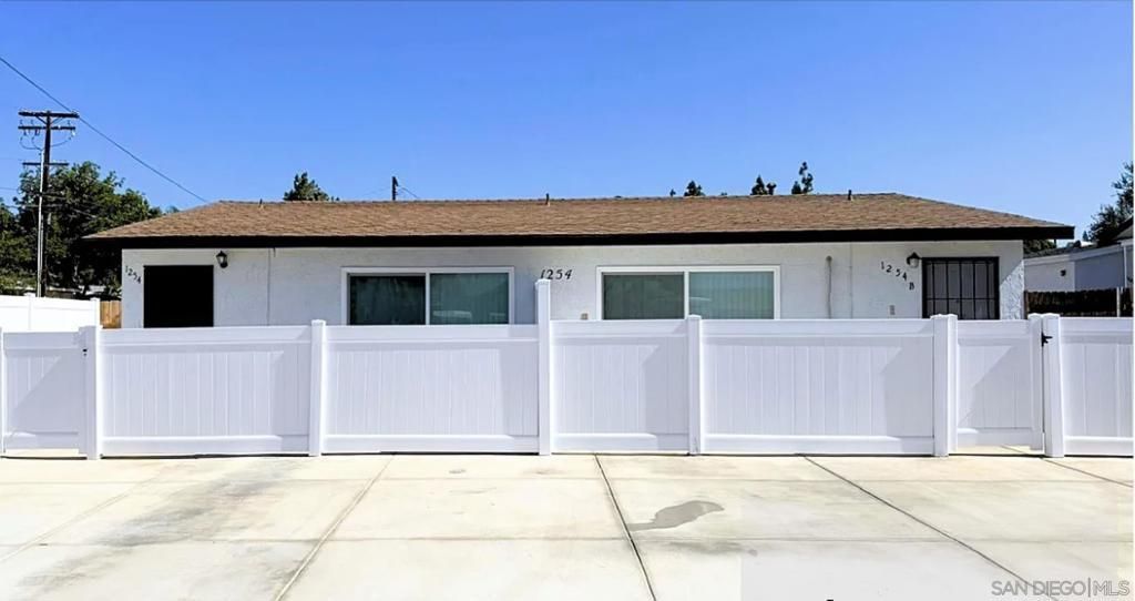 1254 Sumner # A, El Cajon