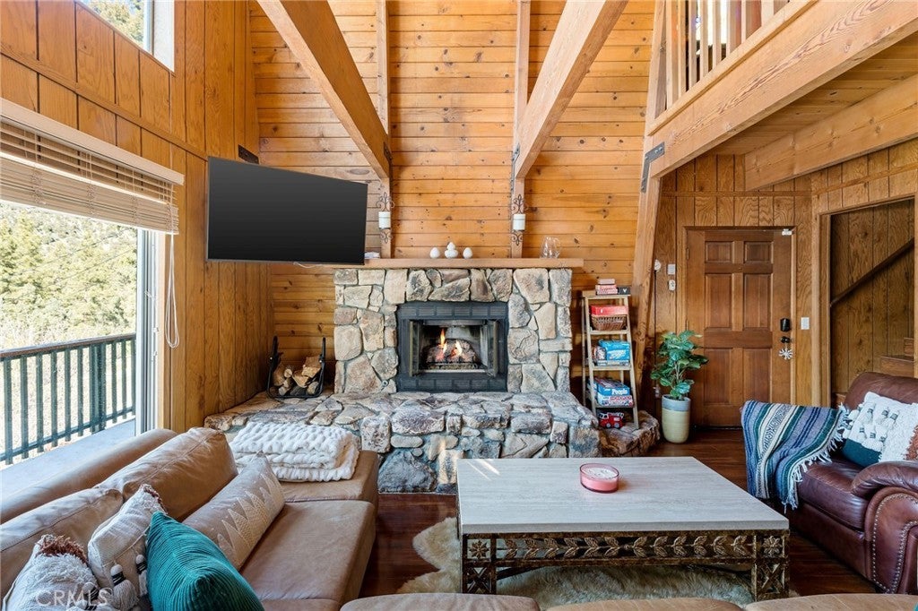 1100 Cedar Mountain Drive, Big Bear City CA Big Bear City AFrame Homes For Sale