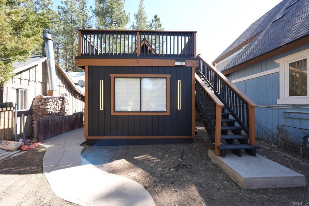 Listing photo for 118 W Sherwood Blvd, Big Bear City, CA, Cabin home for sale