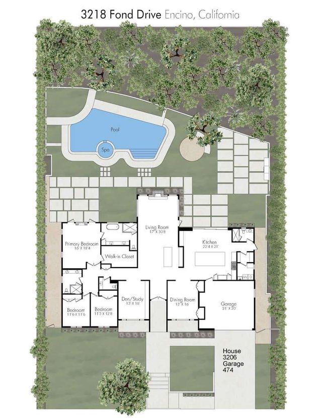 3218 Fond Drive, Encino