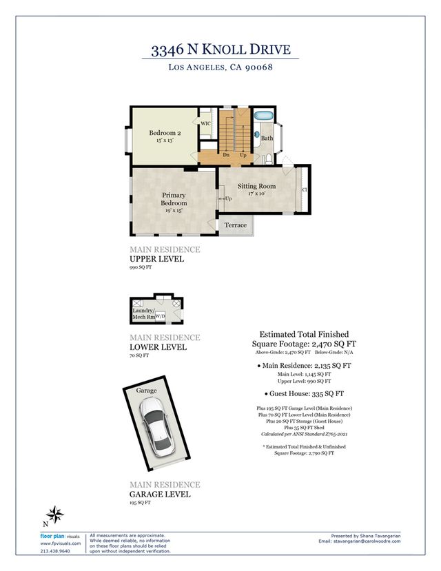 3346 N Knoll Drive, Los Angeles
