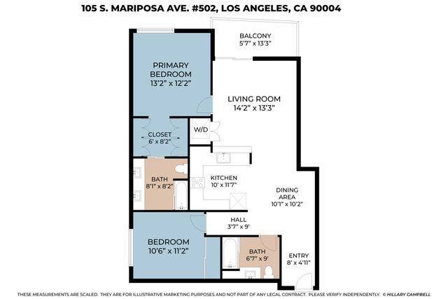 105 S Mariposa Avenue # 502, Los Angeles