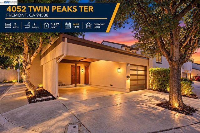 4052 Twin Peaks Ter, Fremont