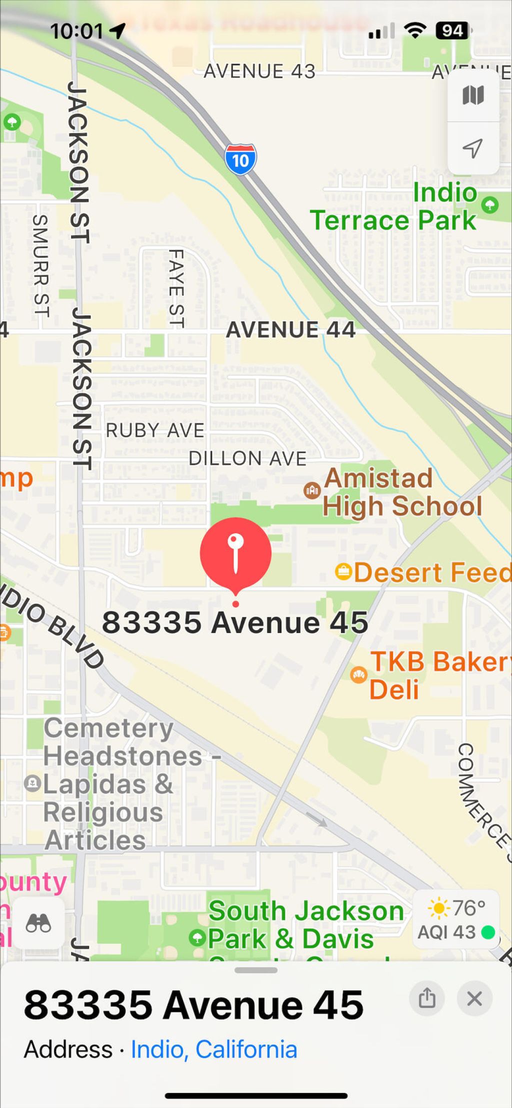 83335 Avenue 45, Indio