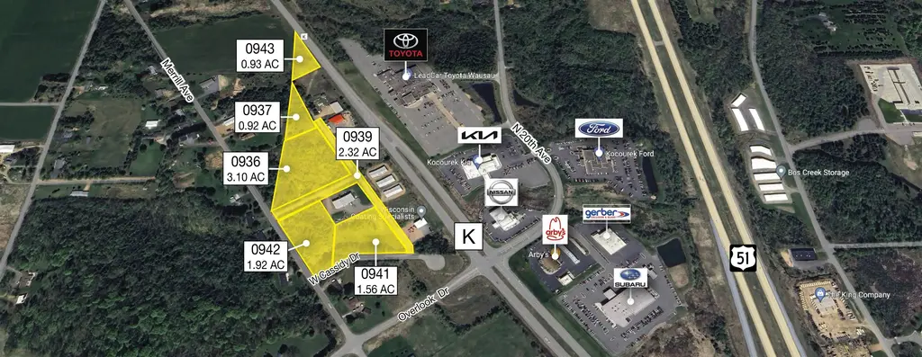 000 W Cassidy Drive, Wausau
