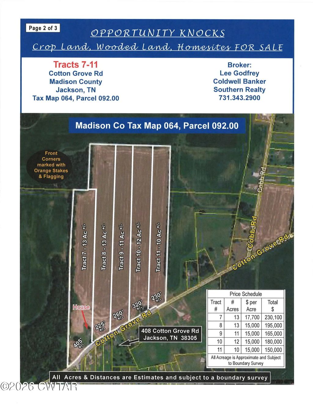 Tract 8 Cotton Grove Road, Jackson