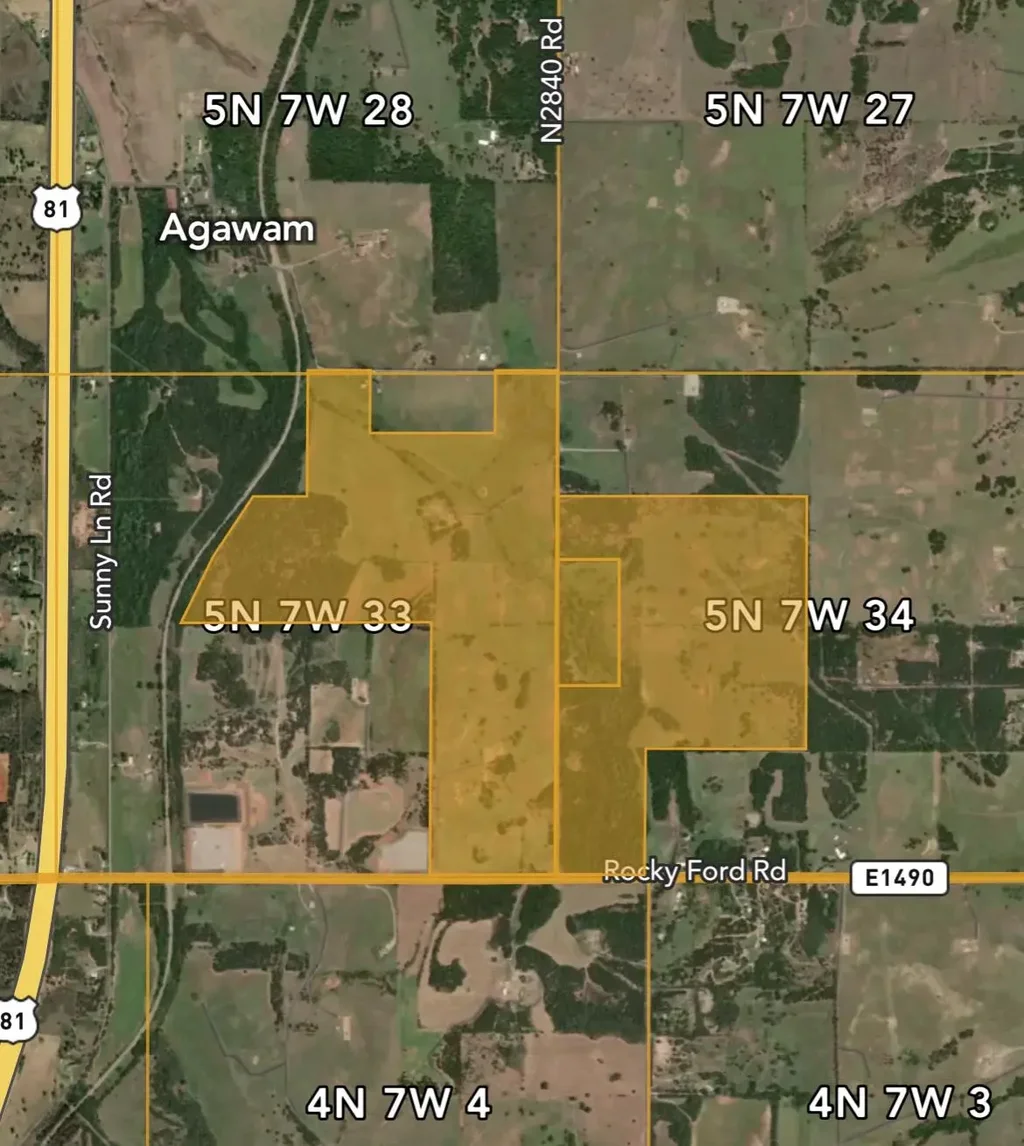 Rocky Ford E Of Hwy 81, Ninnekah