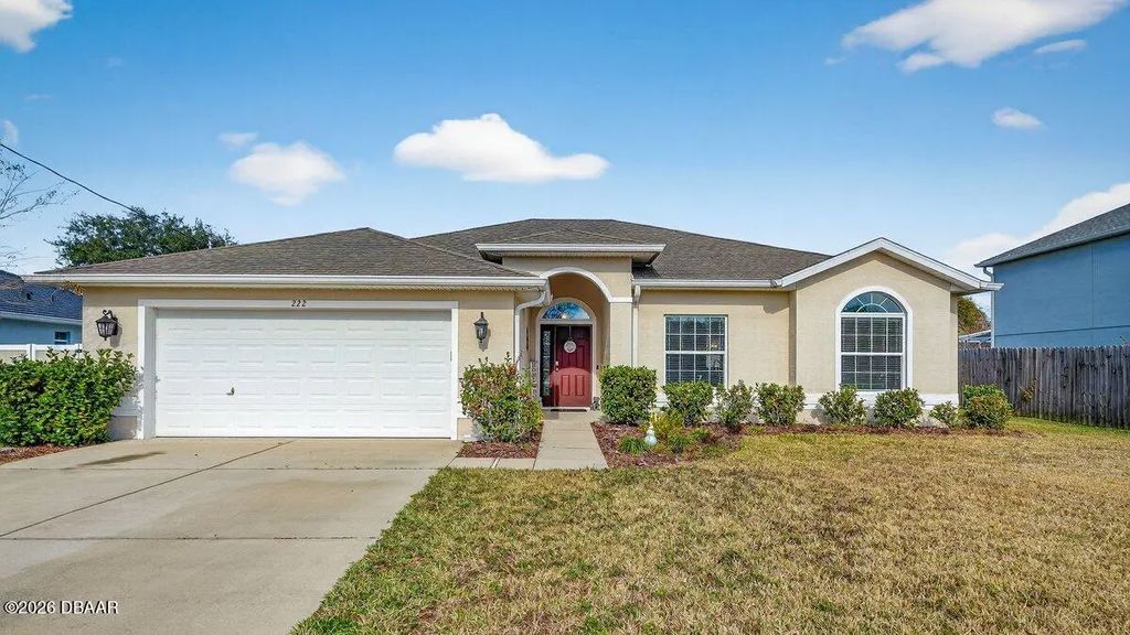 222 Bird Of Paradise Drive, Palm Coast