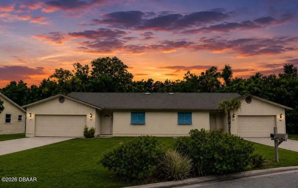 47 & 49 Sandpiper Circle, Ormond Beach