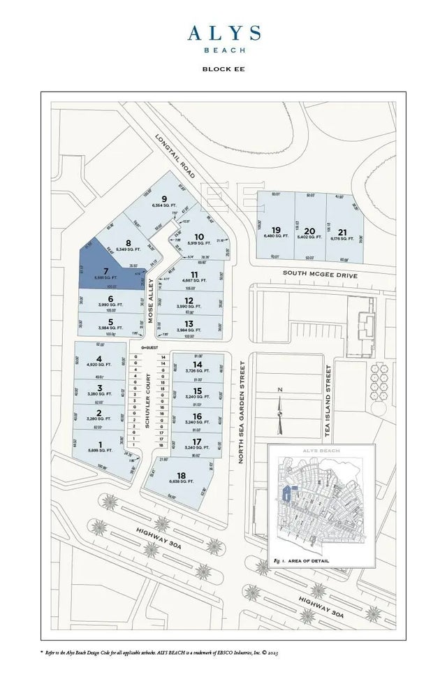 Ee7 Mose Alley, Inlet Beach.