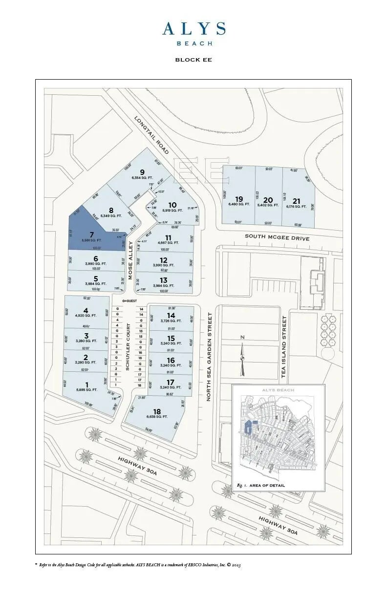 Ee7 Mose Alley, Inlet Beach