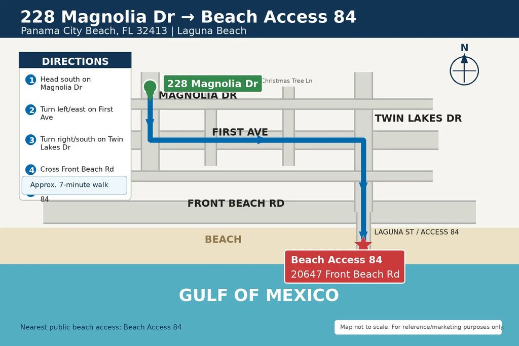 7 of 7 - 228 Magnolia Drive, Panama City Beach, FL
