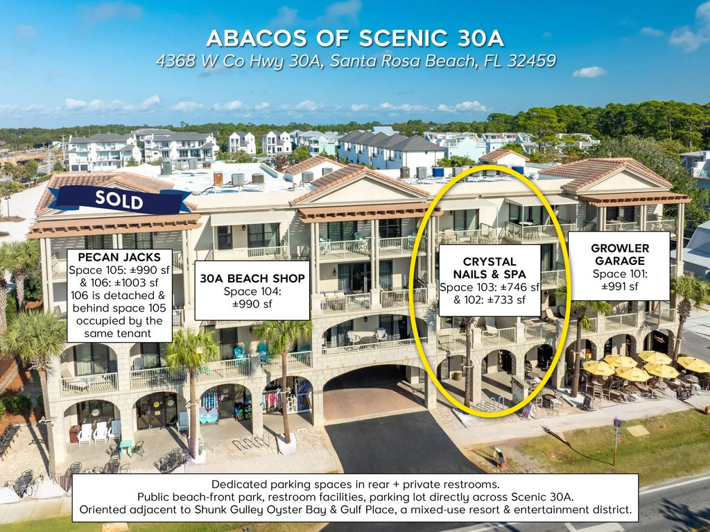 4368 W County Hwy 30a 102 & 103, Santa Rosa Beach