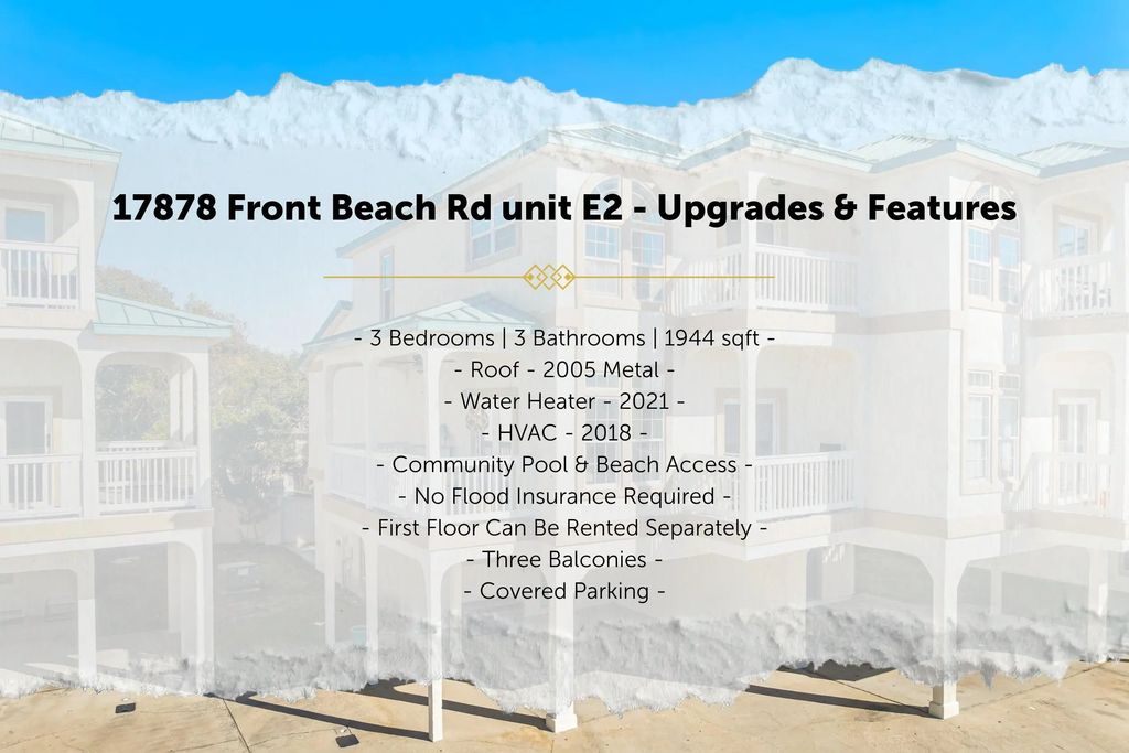 2 of 34 - 17878 Front Beach Road Unit E2, Panama City Beach, FL