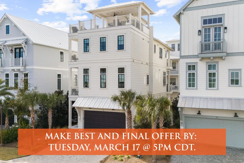 71 Grande Pointe Drive, Inlet Beach