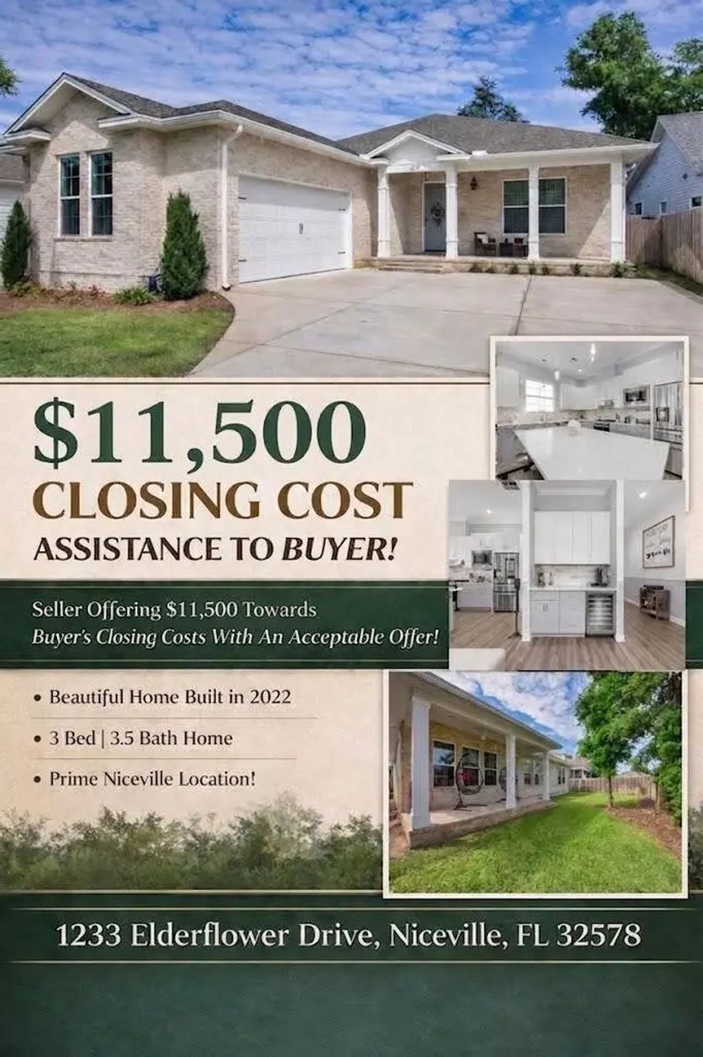 1233 Elderflower Drive, Niceville