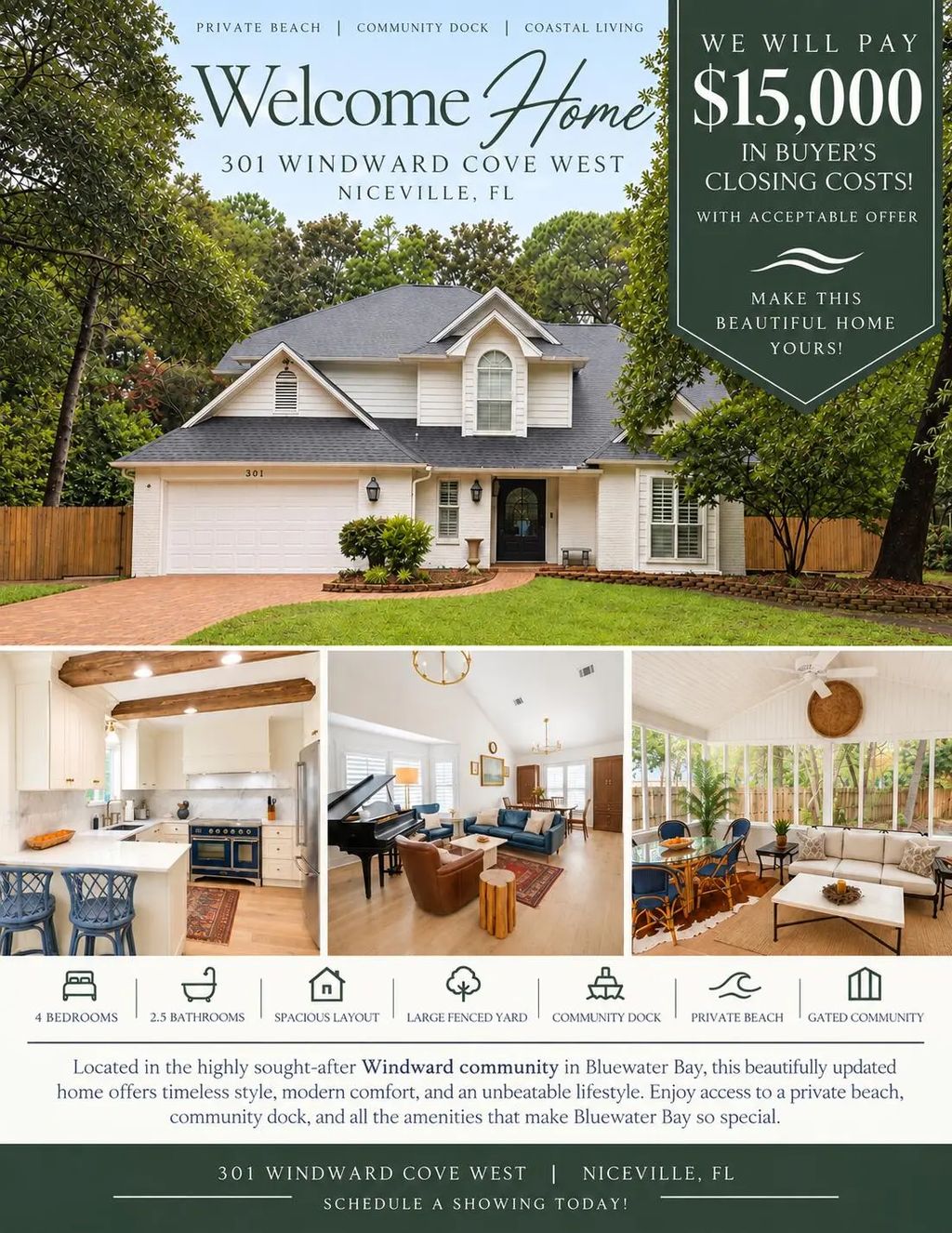 301 W Windward Cove, Niceville