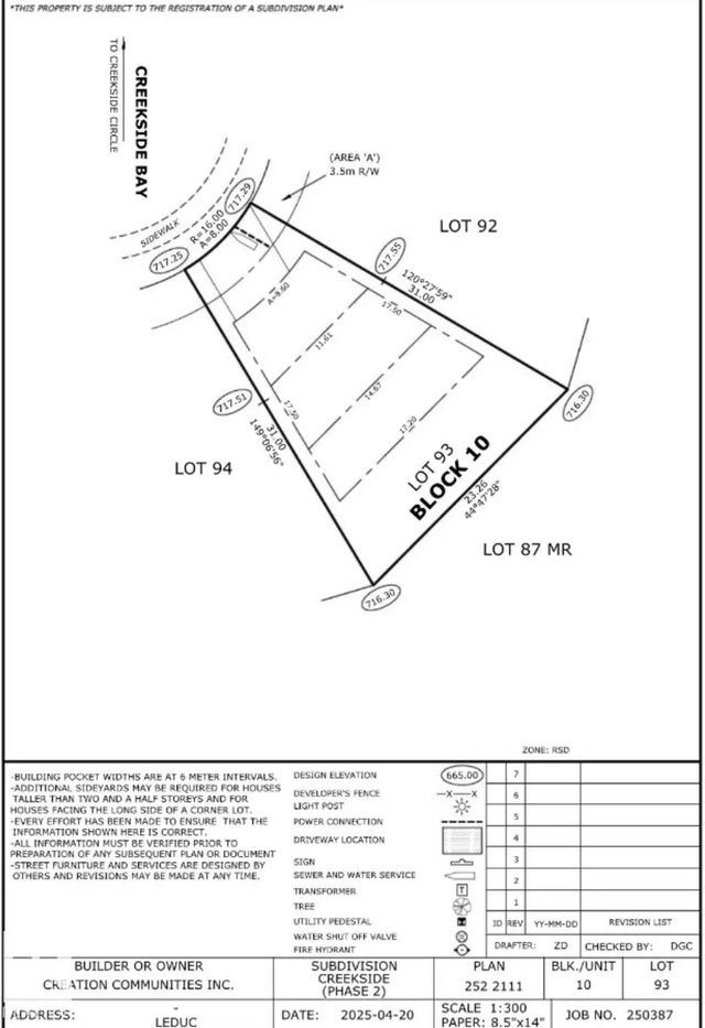 511 Creekside Bay, Leduc
