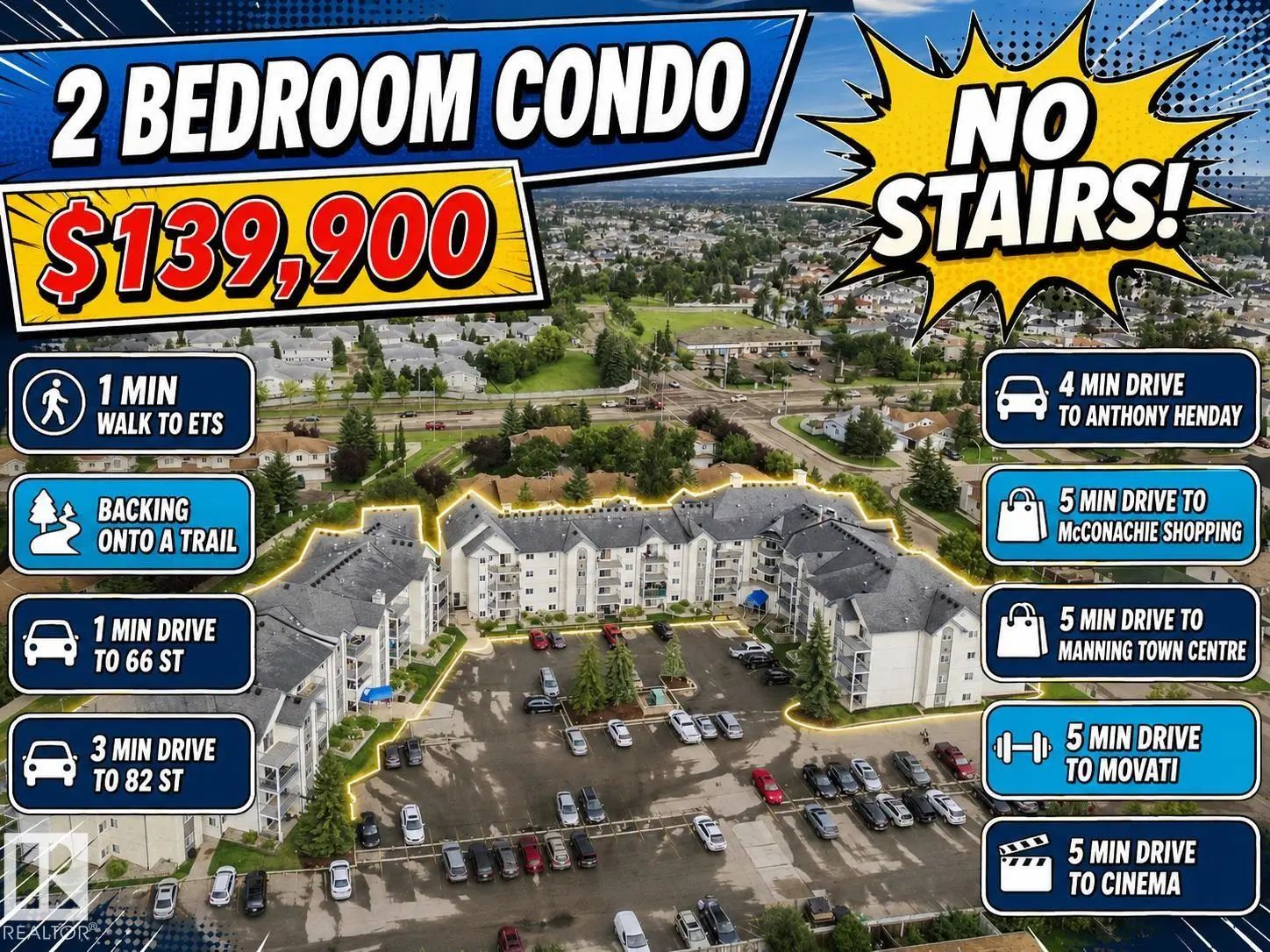 Condo / Townhouse Property for Sale at 102 6710 158 Avenue Northwest, Edmonton: MLS®# E4503688