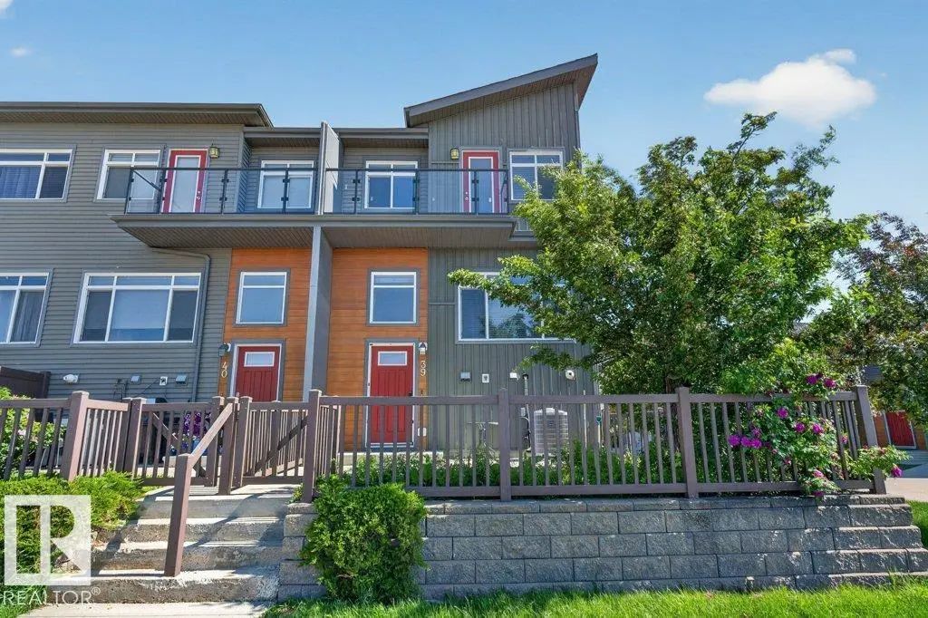 Home for Sale Located at 39 7503 Getty Gate Northwest, Edmonton, AB