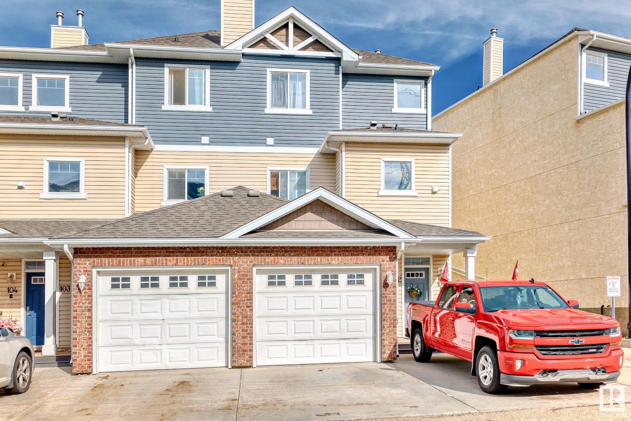 Condo / Townhouse Property for Sale at 102 3010 33 Avenue Northwest, Edmonton: MLS®# E4449594