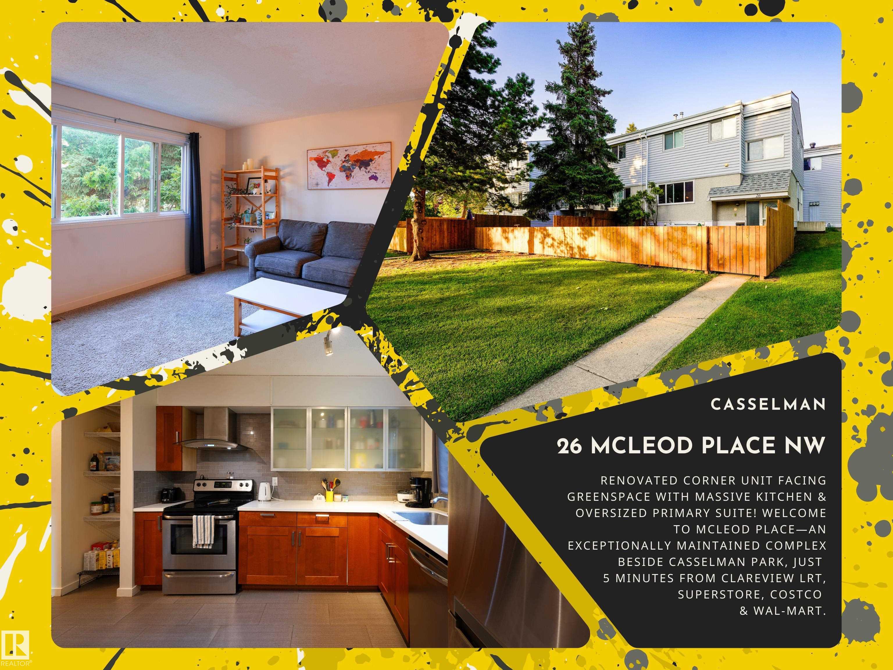 Home for Sale Located at 26 Mcleod Place Northwest, Edmonton, AB