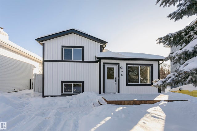 Home for Sale Located at 76 Dayton Crescent, St. Albert, AB