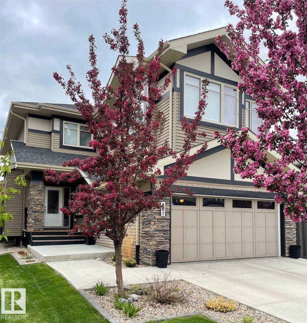 Home for Sale Located at 867 Armitage Wynd Southwest, Edmonton, AB