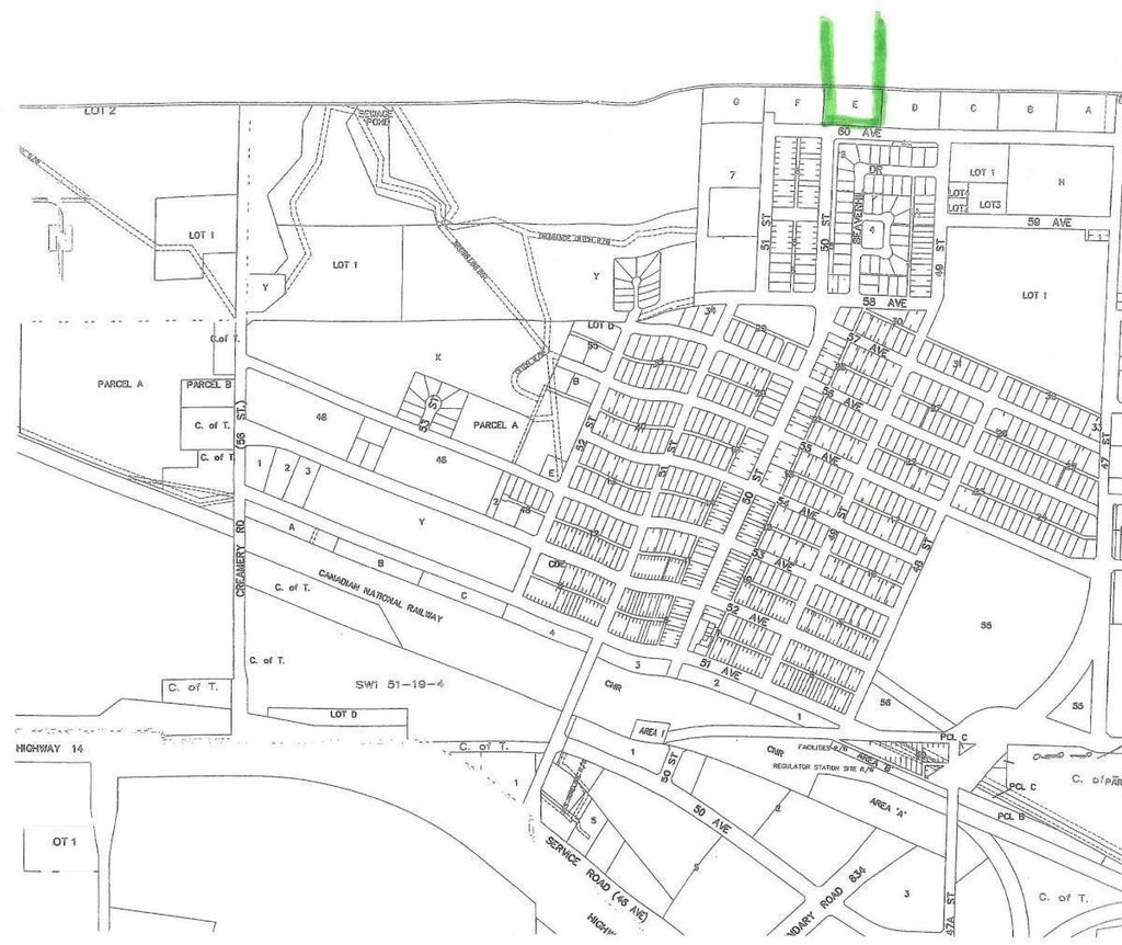 50 Street & 60 Avenue, Tofield