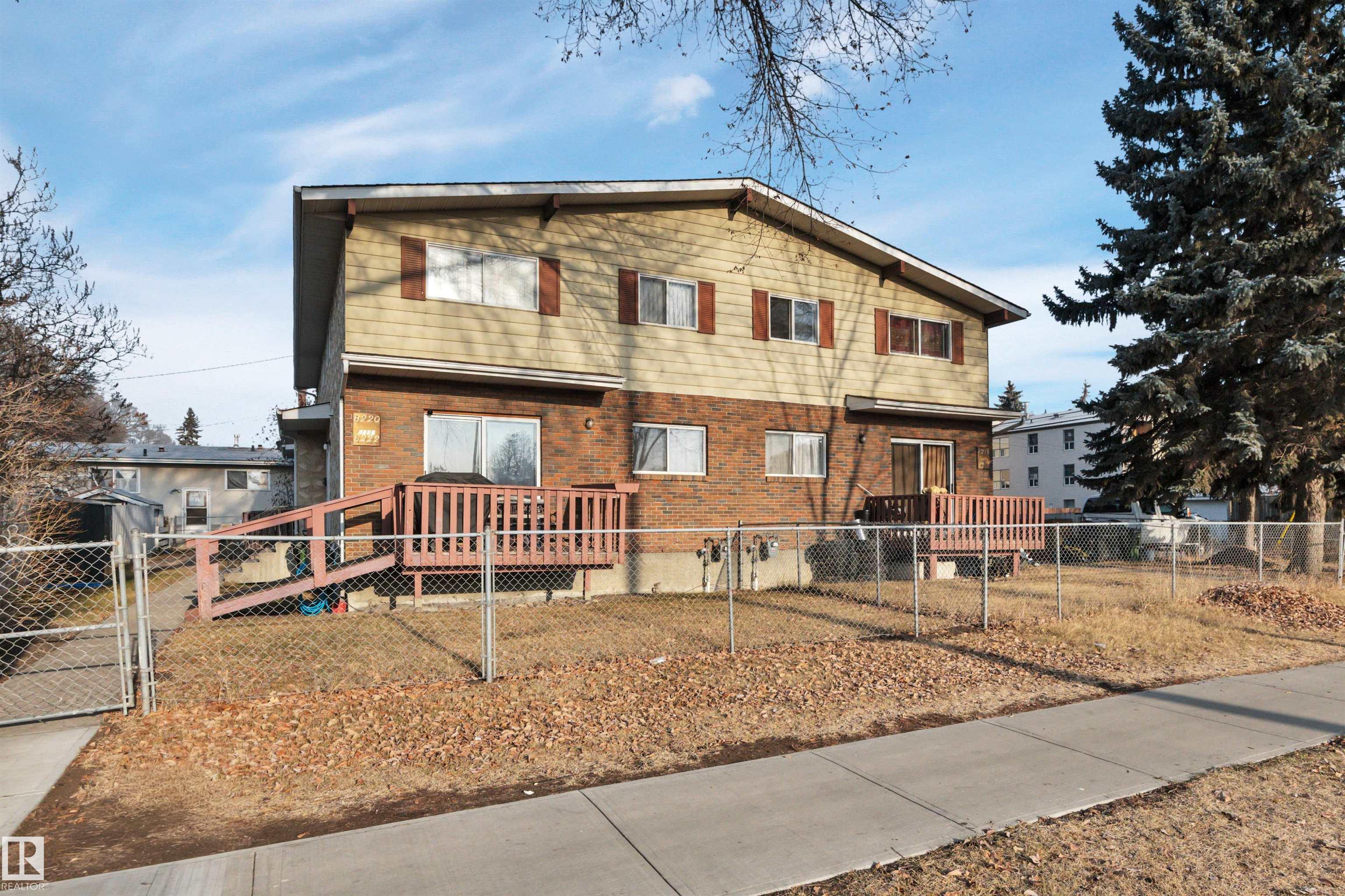 Photo for MLS®# E4474660 - home for sale at 8216-8222 120 Avenue Northwest, Eastwood, Edmonton AB