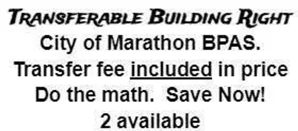 39th Tbr Only Street, Marathon