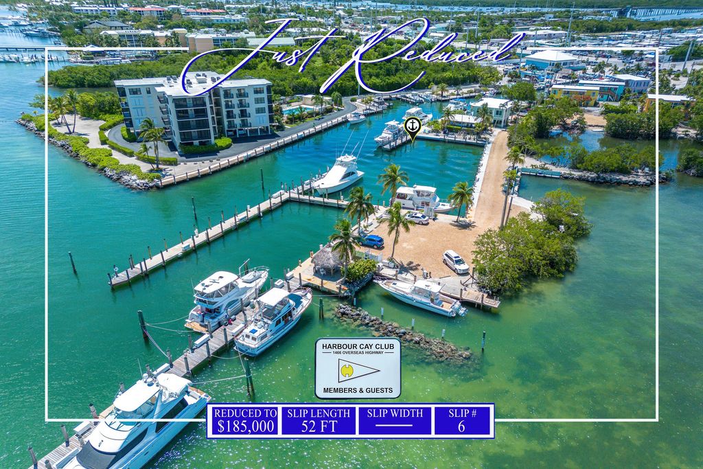 1466 Overseas Highway Slip 6, Marathon