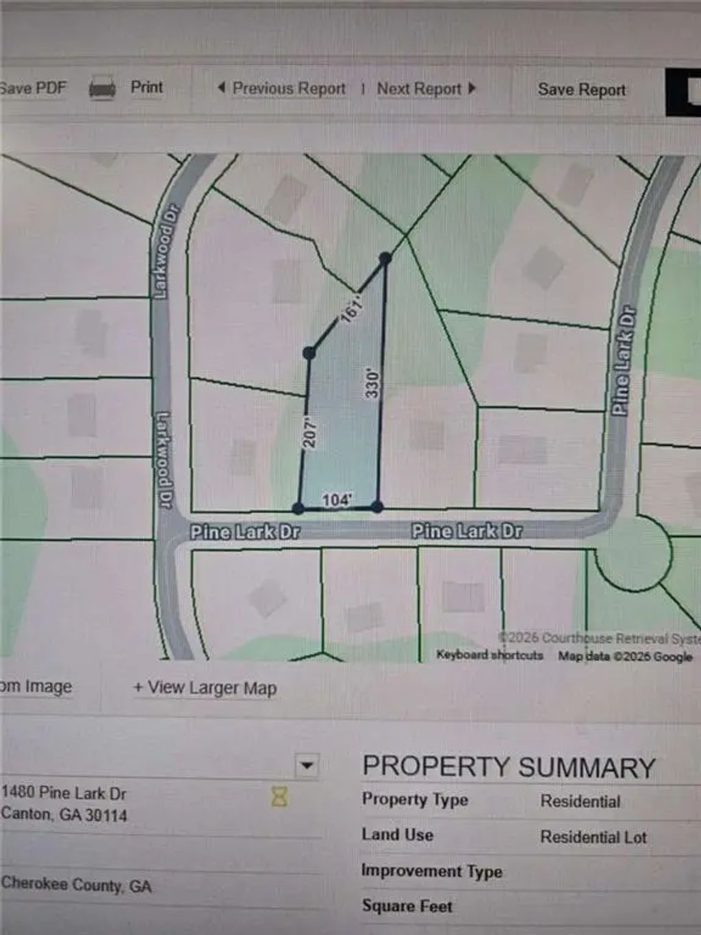 1480 Pine Lark Drive, Canton
